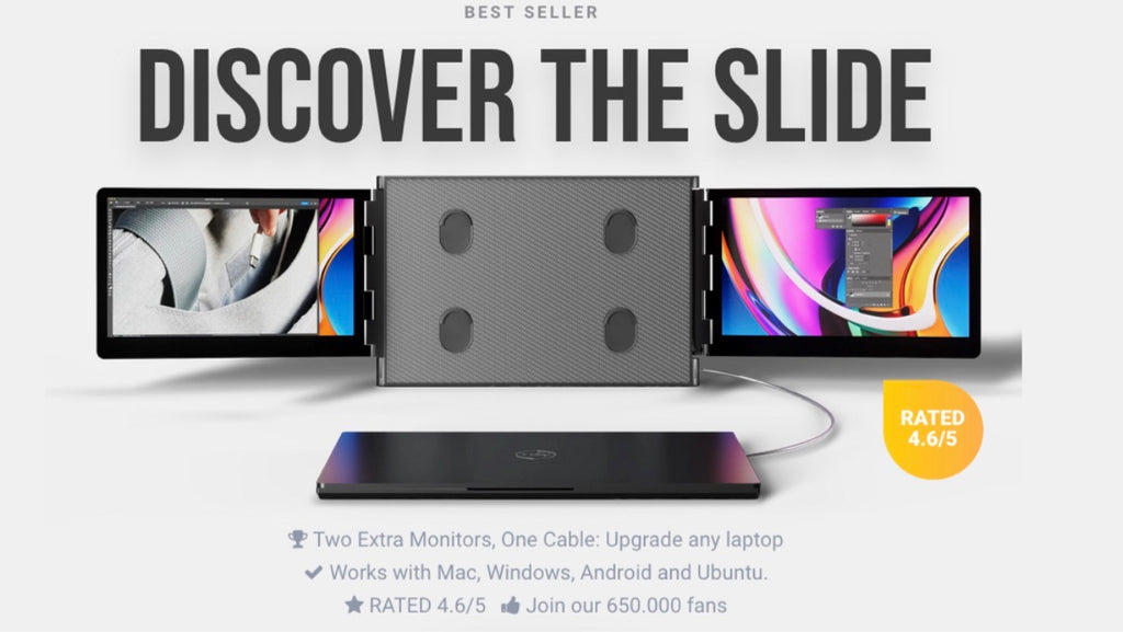 Portable Display Screen – Triple Display, Double Your Efficiency