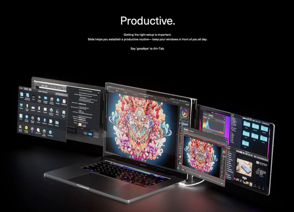 Portable Display Screen – Triple Display, Double Your Efficiency